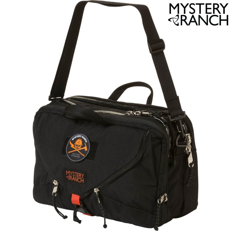 Mystery Ranch 神秘農場 3 Way Briefcase Expandable 側背包/公事包/郵差包 61110 野火黑 22L