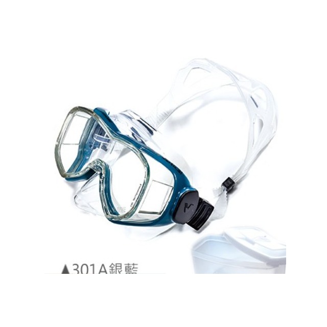 台灣潛水---【V.DIVE威帶夫】 301 深潛浮潛大視野專業潛水面鏡