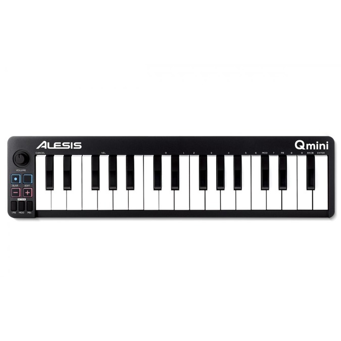 亞洲樂器 ALESIS Qmini 主控鍵盤，輕薄極致好攜帶，32 鍵創作小鍵盤