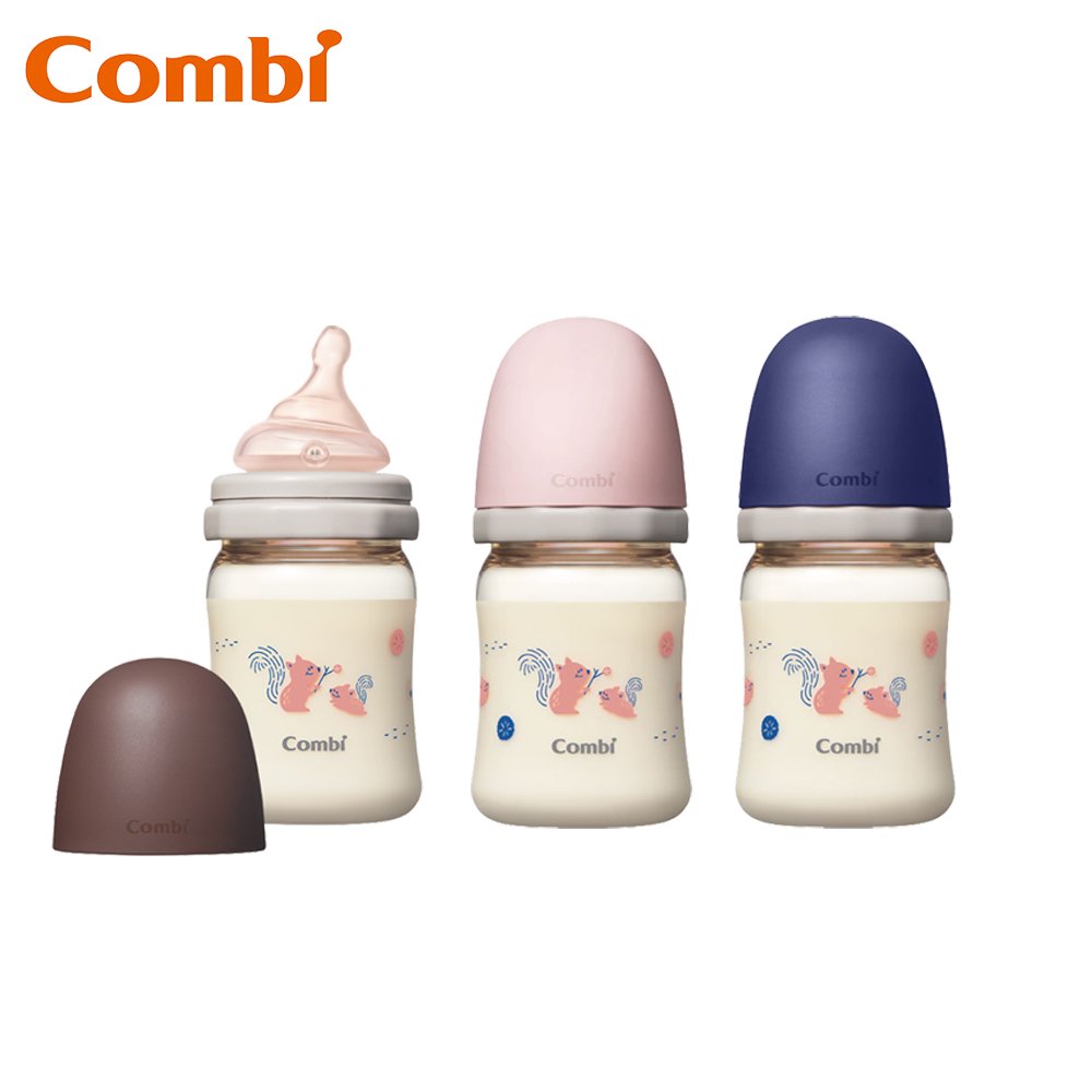 【安可市集】COMBI 真實含乳寬口PPSU奶瓶160ml