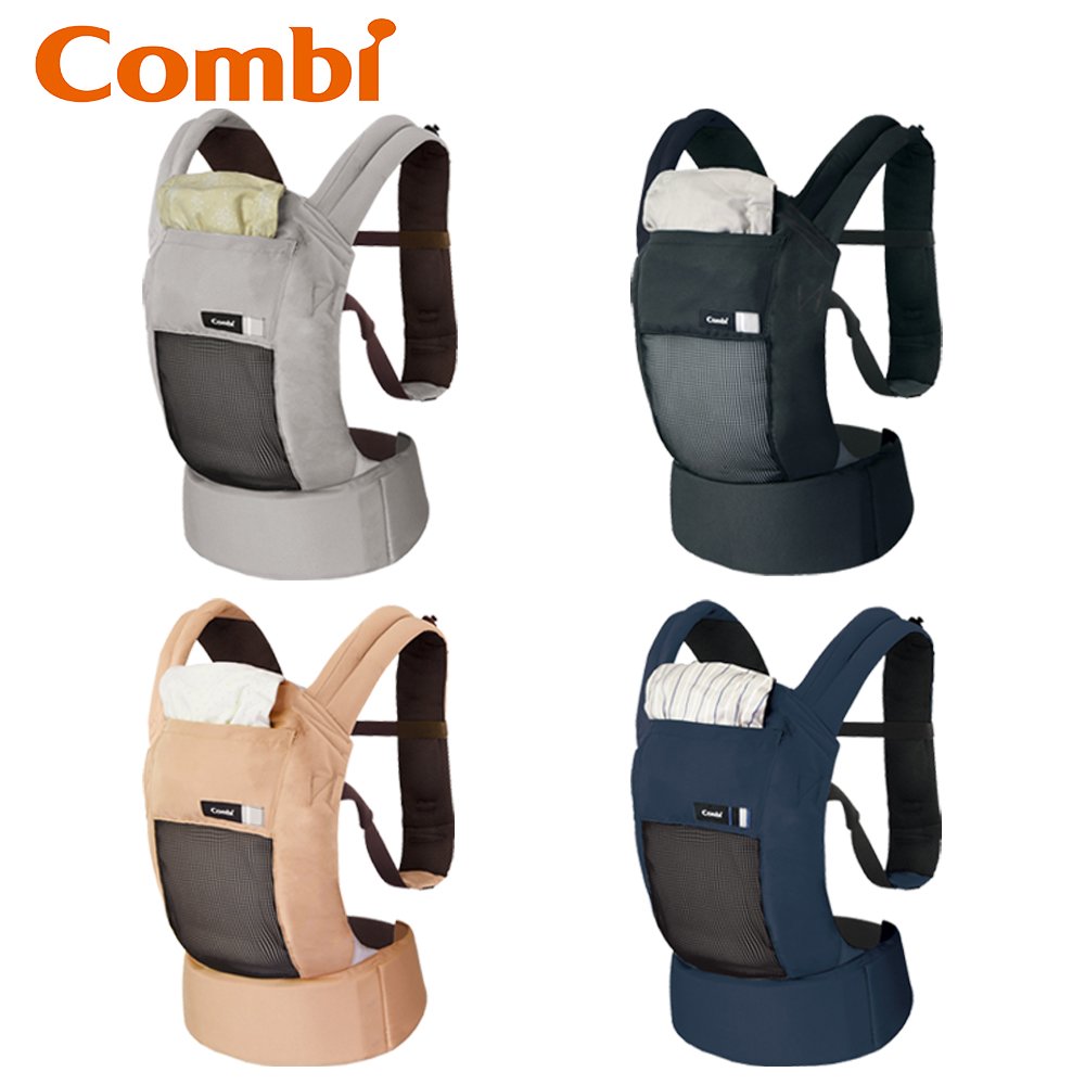 【安可市集】COMBI Join Mesh透氣減壓腰帶式背巾(4色可選) 減壓再升級 透氣再加倍!