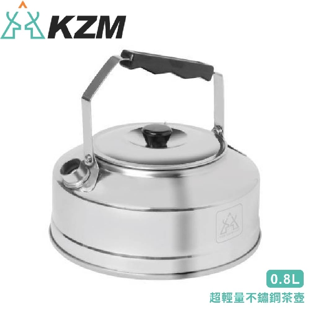 【KAZMI 韓國 KZM 超輕量不鏽鋼茶壺0.8L】K3T3K045/熱茶壺/煮茶壺