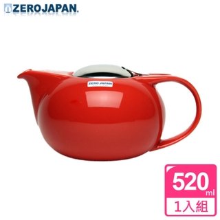 ㊣超值搶購↘75折 【ZERO JAPAN】嘟嘟陶瓷壺(蕃茄紅) 520cc