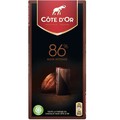 Cote d'Or 比利時大象牌巧克力 86% 純黑苦甜巧克力磚. 100g