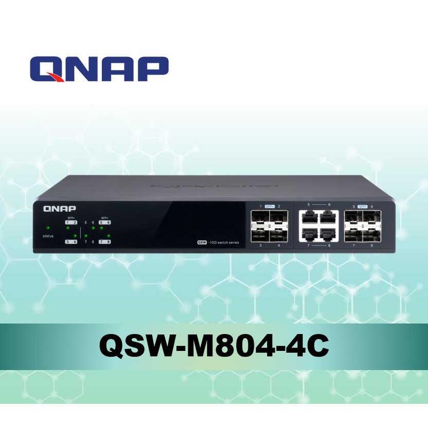 QNAP QSW-M804-4C交換器