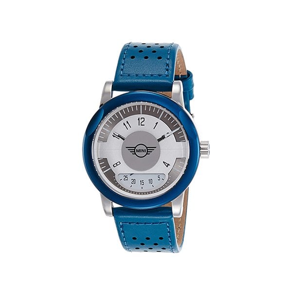 【Mini Cooper】經典時尚潮流石英腕錶-海藍款/MINI-SM-002/台灣總代理公司貨享兩年保固