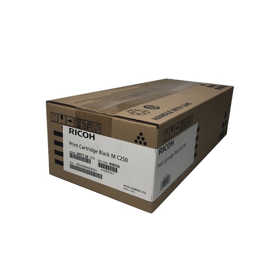 【領券現折】RICOH 408356 M C250 BK原廠黑色碳粉匣 適用:M C250FWB
