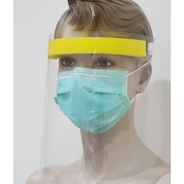 ☆°萊亞生活館【隔離防護面罩-B款】台製隔離防護面罩 目前為第一線人員使用款（如圖） 醫護人員必備 一定是台灣製