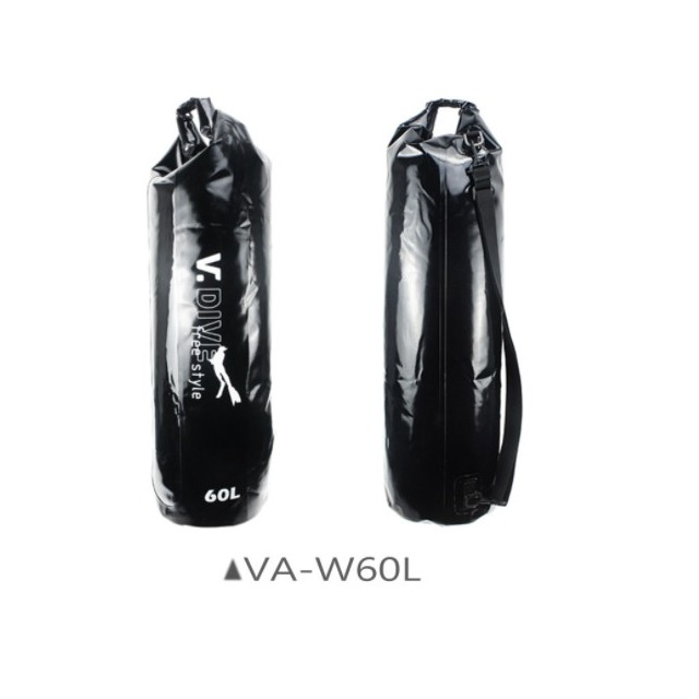 台灣潛水---【V.DIVE威帶夫】VA-W60L 防水彈性單肩背包 蛙鞋袋 60L
