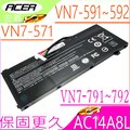 ACER AC14A8L 電池-VN7-571G-52PE,VN7-571G-56F1,VN7-591G-78SX,VN7-591G/i7-4710HQ
