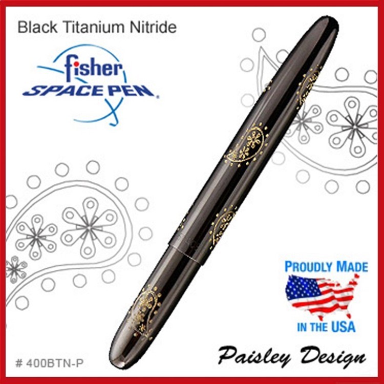 Fisher Space Pen氮化鈦系列太空筆#400BTN-P【AH02113】i-Style居家生活