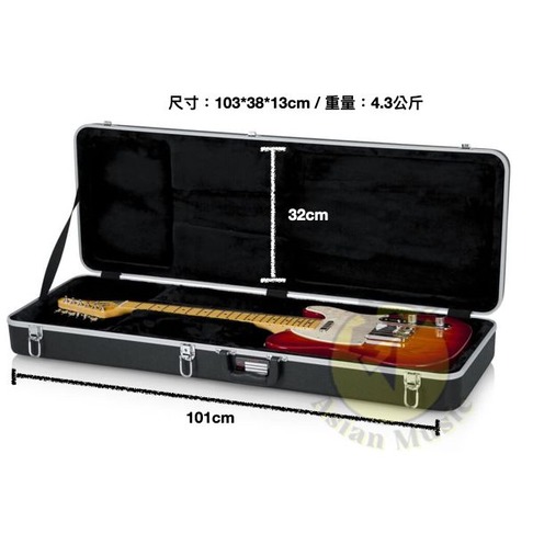 亞洲樂器 GATOR GC-ELECTRIC-A Deluxe ABS 硬盒系列 電吉他, 電吉他硬盒