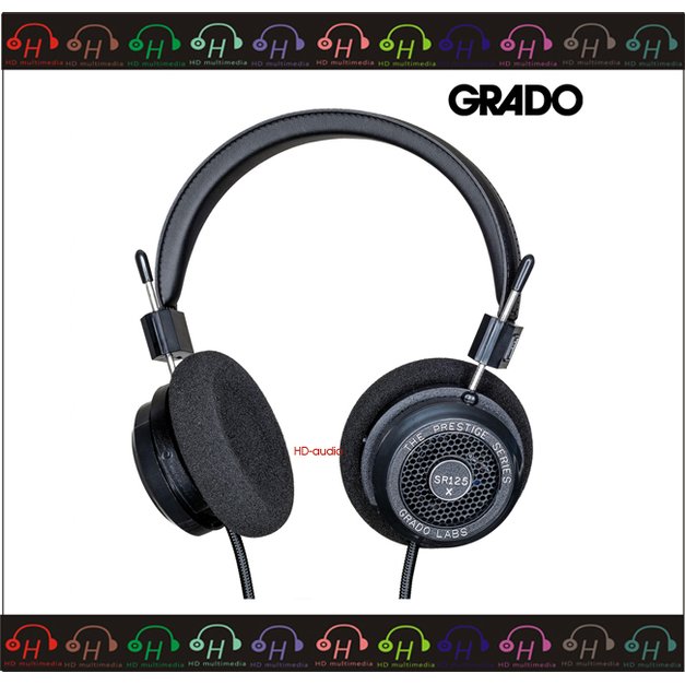 現貨!弘達影音多媒體 GRADO Prestige 系列 SR125x 開放式耳罩耳機 X系列第四代單體上市