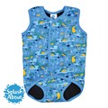 《Splash About 潑寶》BabyWrap 包裹式保暖泳衣 -奇幻鱷魚