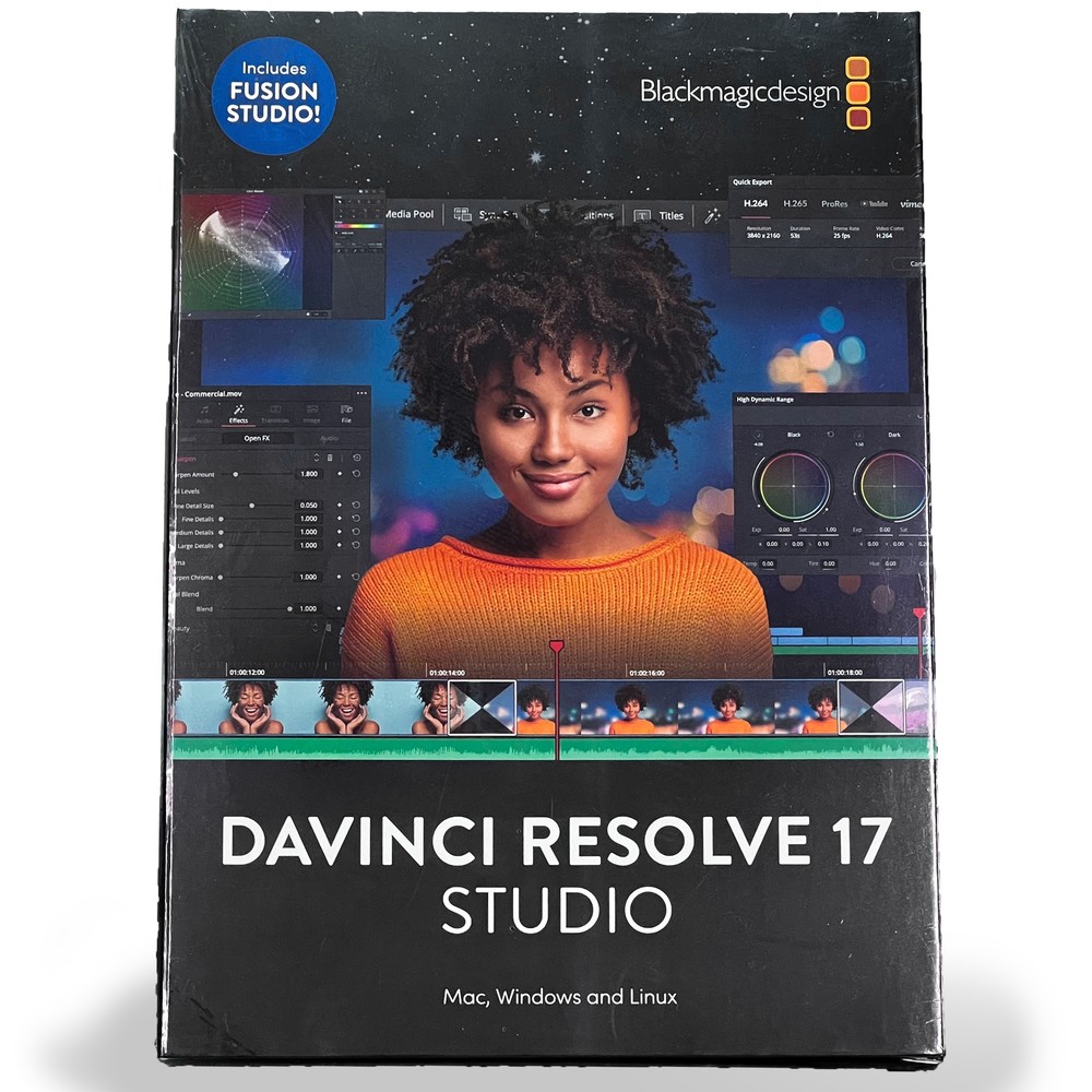 Blackmagic DaVinci Resolve Studio 達芬奇調色剪輯軟體(Dongle版