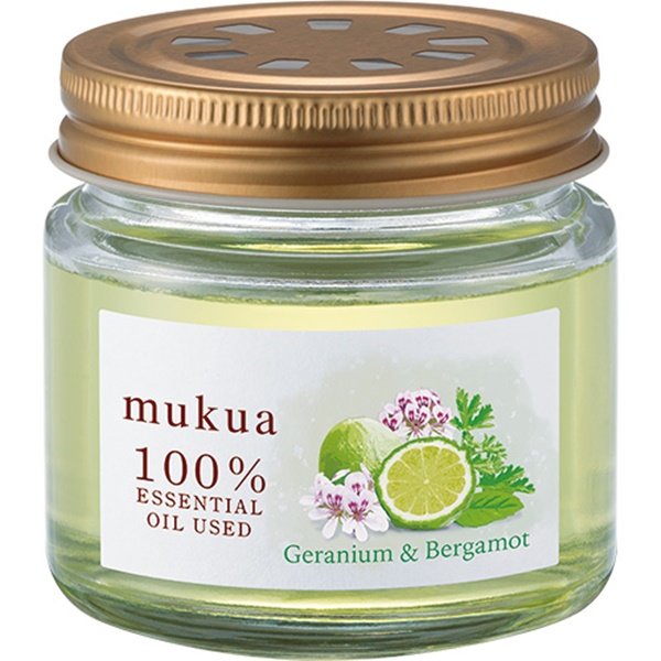 車資樂㊣汽車用品【3451】日本CARALL MUKUA 100%天然精油 果凍凝膠香水芳香劑-3種味道選擇