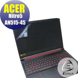 【Ezstick】ACER AN515-45 靜電式筆電LCD液晶螢幕貼 (可選鏡面或霧面)