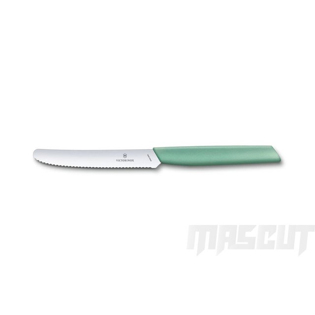 宏均-VICTORINOX SWISS MODERN (綠)-番茄刀(不二價) / 6.9006.11W41