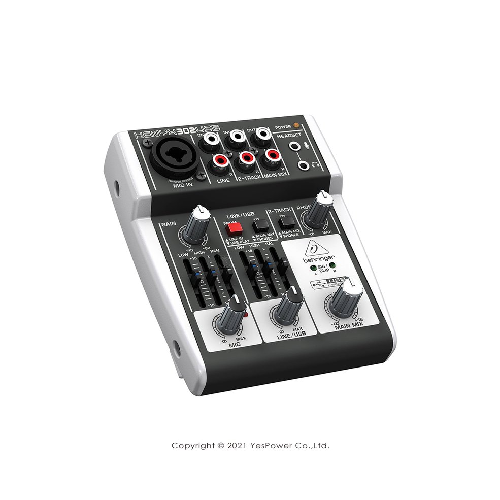 behringer xenyx 302usb mixer