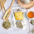 【拾月厚蒔】杭菊紫錐花 立體茶包3入 | 有機栽種菊花 香草茶 銅板體驗