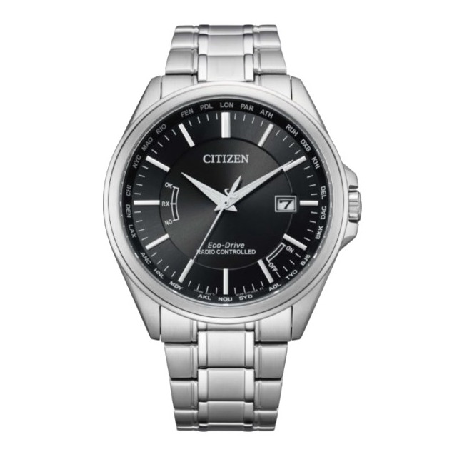 CITIZEN 星辰錶 CB0250-84E GENT'S 店鋪限定光動能電波腕表 / 黑面 43.3mm