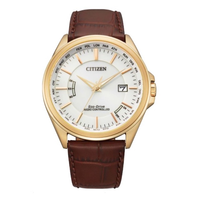 CITIZEN 星辰錶 CB0253-19A GENT'S 店鋪限定光動能電波腕表 / 白面 43.3mm