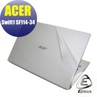 【Ezstick】ACER Swift 1 SF114-34 二代透氣機身保護貼 DIY 包膜