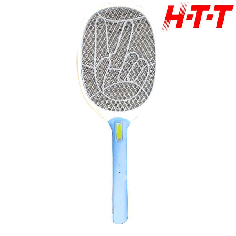 【 大林電子 】 HTT 小黑蚊三層密網電蚊拍 HTT-2020 電蚊拍充電式