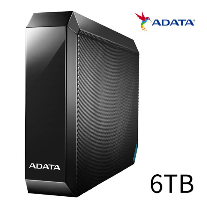 ADATA 威剛 HM800 6TB 3.5吋 USB 3.2 Gen1 外接硬碟 黑色 /紐頓e世界