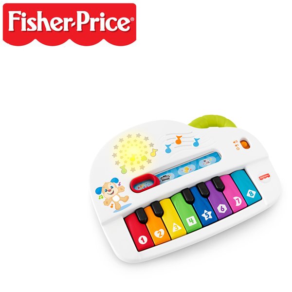 Fisher Price-費雪隨身發光小鋼琴