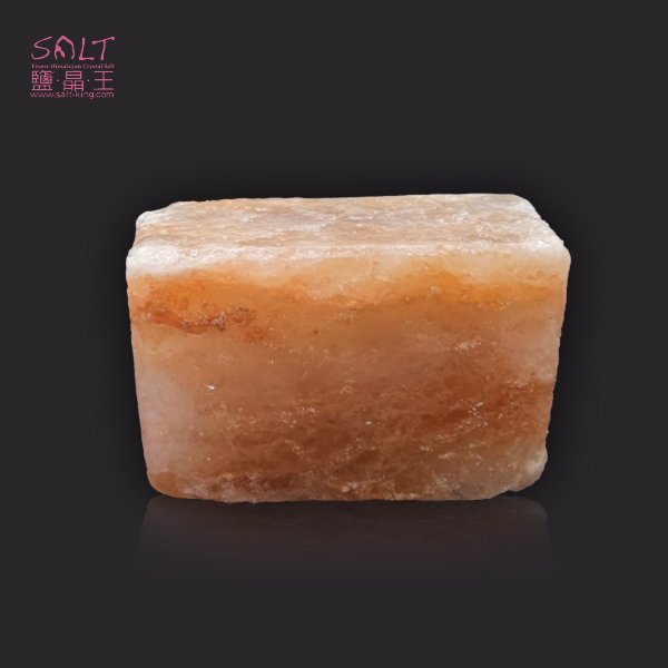 鹽燈專家【鹽晶王】喜馬拉雅山天然結晶玫瑰鹽 spa 專用 100 % 純天然玫瑰岩鹽按摩石 肥皂方塊型 一入 大