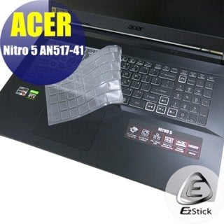 【Ezstick】ACER AN517-41 奈米銀抗菌TPU 鍵盤保護膜 鍵盤膜