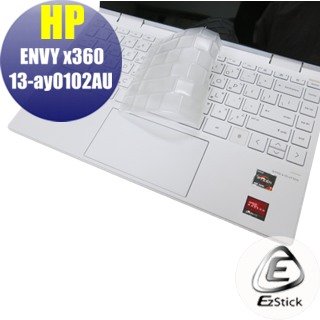【Ezstick】HP Envy X360 13-ay0102AU 奈米銀抗菌TPU 鍵盤保護膜 鍵盤膜