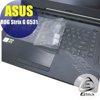 【Ezstick】ASUS ROG Strix G G531 奈米銀抗菌TPU 鍵盤保護膜 鍵盤膜