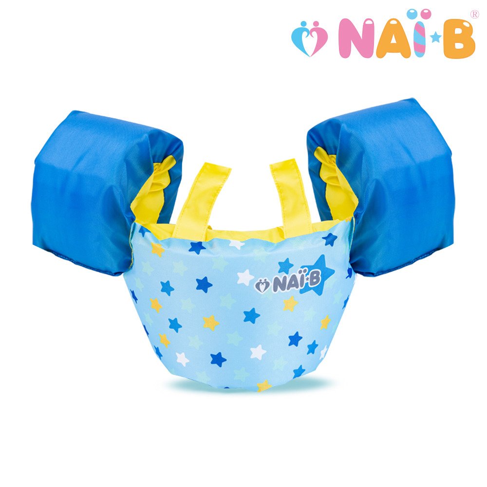 Nai-B 新版奈比兒童漂浮夾克（贈寶寶防曬霜）-點點藍