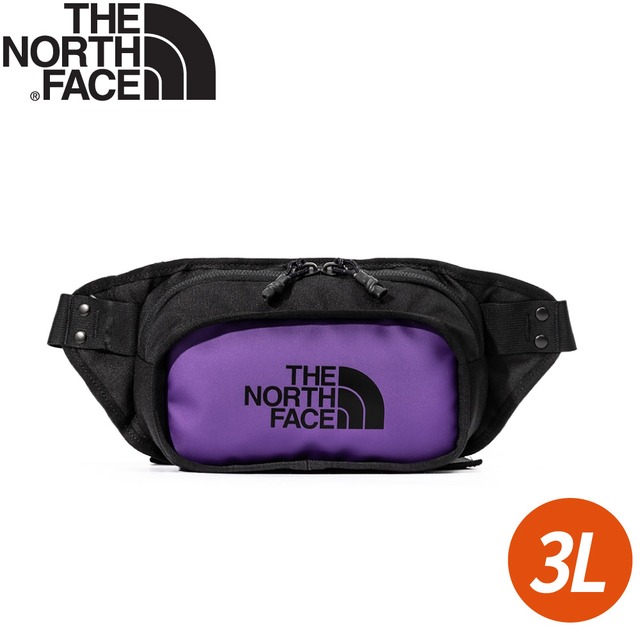 【The North Face EXPLORE HIP PACK 3L腰包《紫》】3KZX/腰包/小包/斜背包/側背包