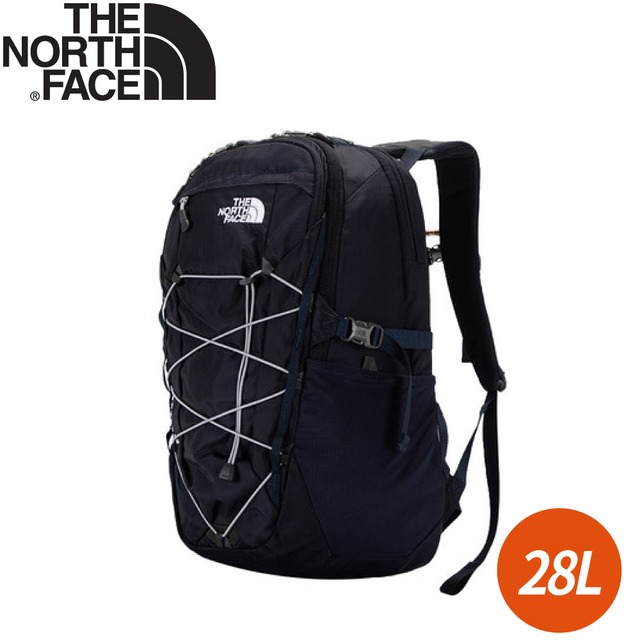 【The North Face 電腦休閒背包 28L《海軍藍》】3KV3/後背包/電腦包/雙肩背包