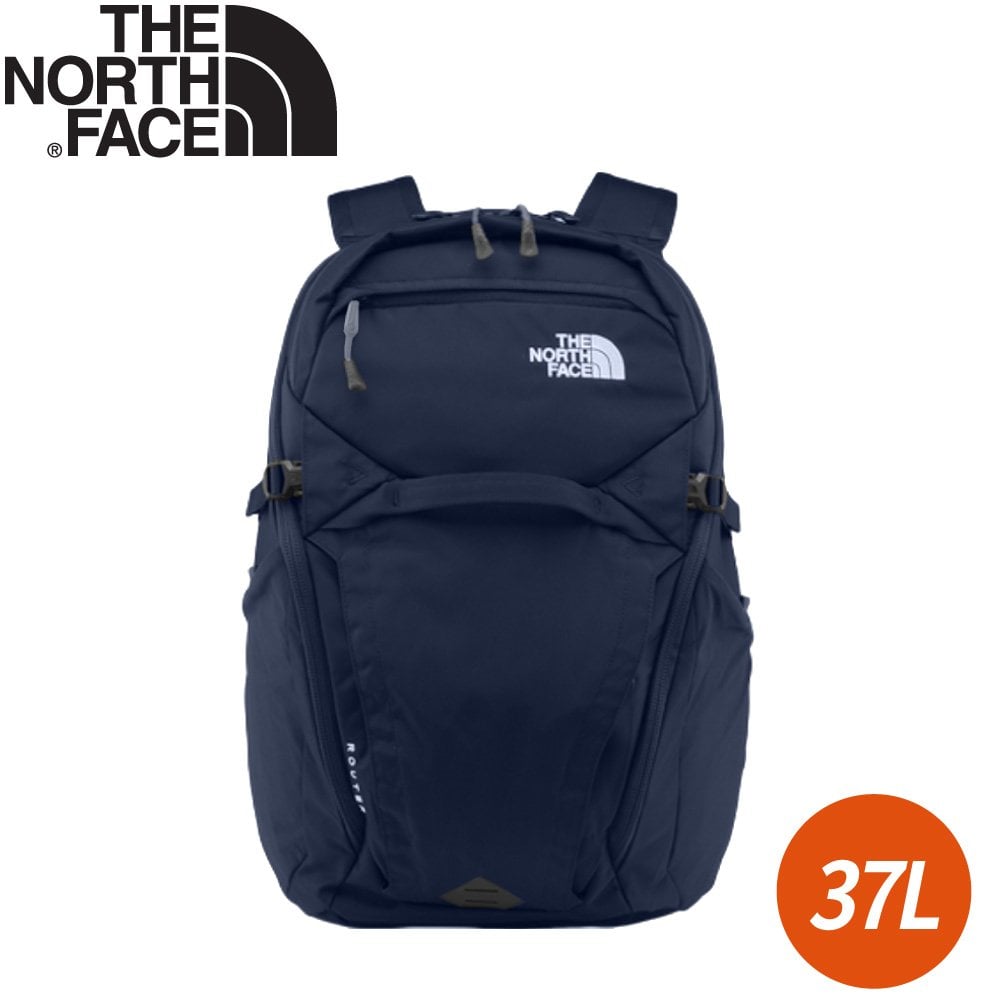 【The North Face 電腦休閒背包 41L《海軍藍》】3ETU/電腦包/後背包/雙肩背包