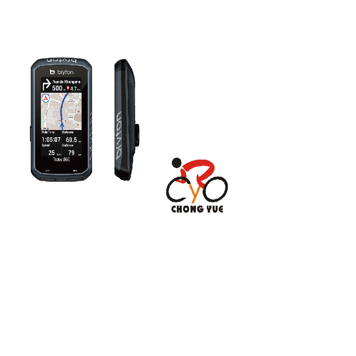 崇越單車-Bryton Rider 860 自行車智慧訓練記錄器/主機+踏頻+心跳帶