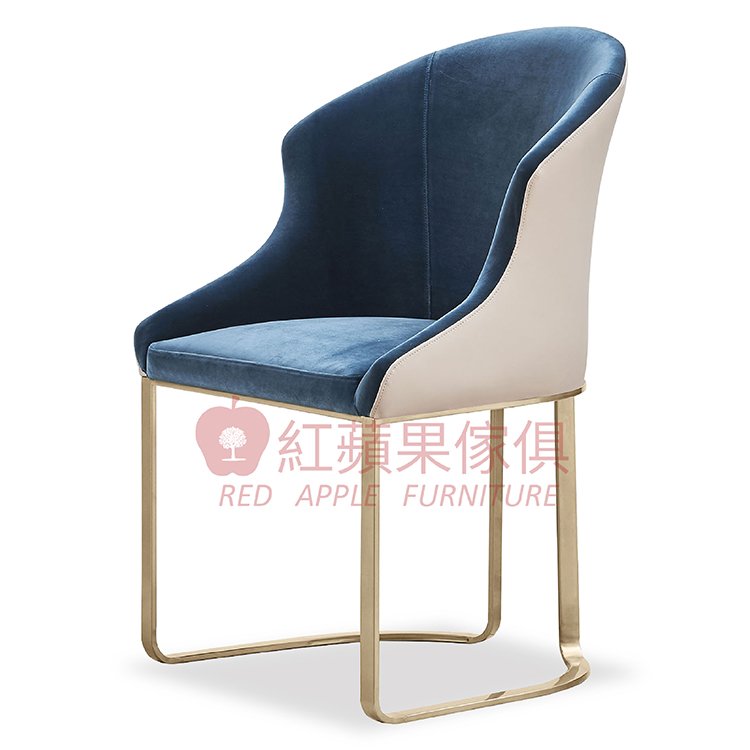 [紅蘋果傢俱] 現代 簡約 輕奢風 ZY-002餐椅 單椅 椅 休閒椅 躺椅 靠背椅 桌椅 椅子 客廳