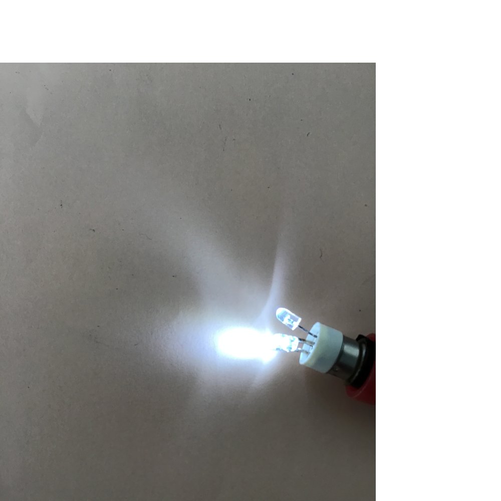 手電筒燈泡 3 LED T10x28mm E10 3V DC 高亮度 白光 haoanlights 浩安燈泡