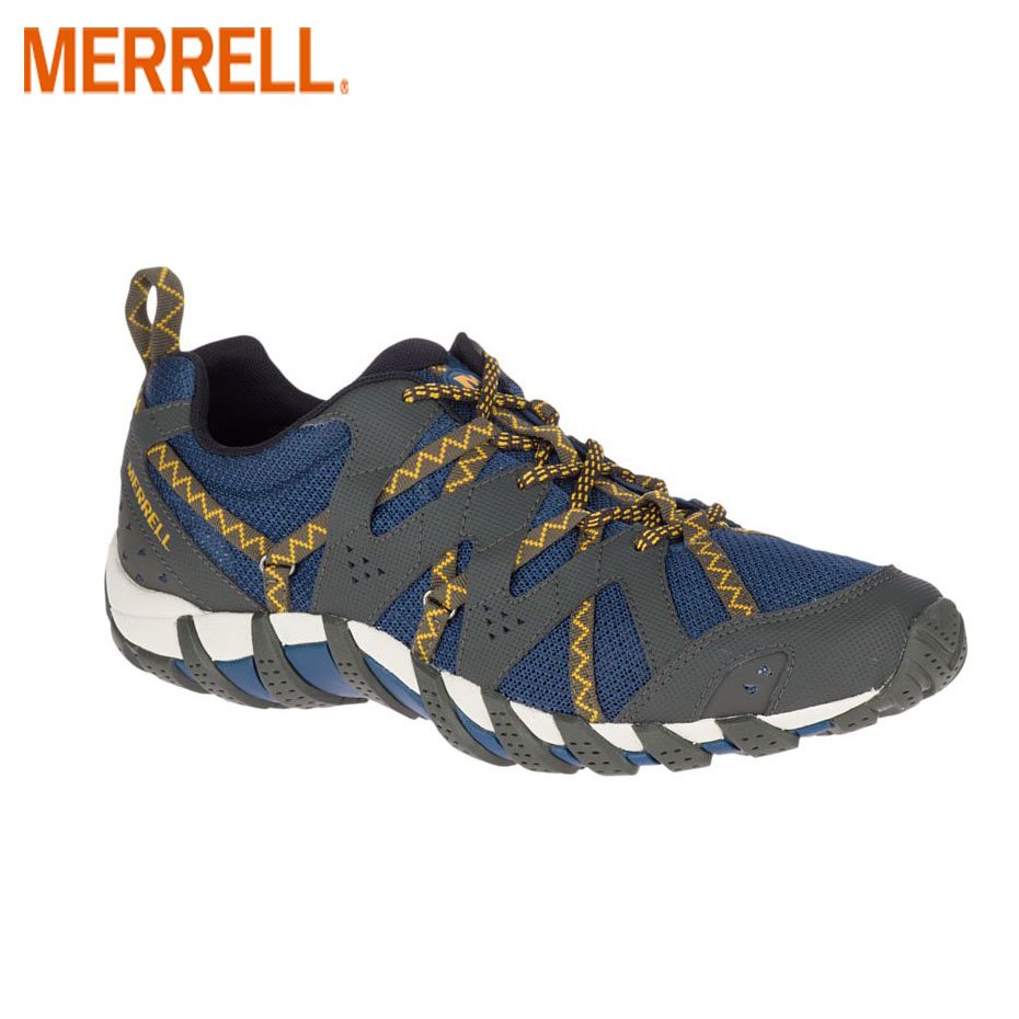 Merrell|美國|WATERPRO MAIPO 2 男兩棲鞋/水陸鞋/溯溪/機能/戶外登山/運動鞋 J48615 深藍灰