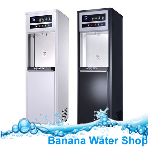 【Banana Water Shop免費到府安裝】AQ-1123T三溫飲水機/熱交換 含快捷式四道過濾(中空絲膜) 三溫冰冷熱直立式觸控飲水機