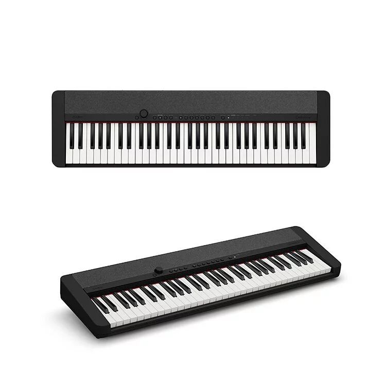 亞洲樂器 CASIO CT-S1 61鍵電子琴 黑、送琴袋 , 原廠延音踏板.