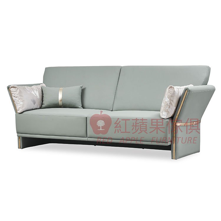 [紅蘋果傢俱] 現代 簡約 輕奢風SZ-1611沙發1+2+3 皮沙發 沙發組 輕奢沙發 多件沙發組 客廳