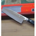 免運費日式三德型料理刀 一體成型黑鋼刀 口金 v銀 料理水果刀 公司貨