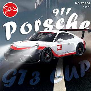 【瑪琍歐玩具】2.4G 1:14 保時捷 911 GT3 CUP 遙控車/75900