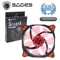 賽德斯SADES SCARAB 聖甲蟲魔-12CM LED 機殼風扇