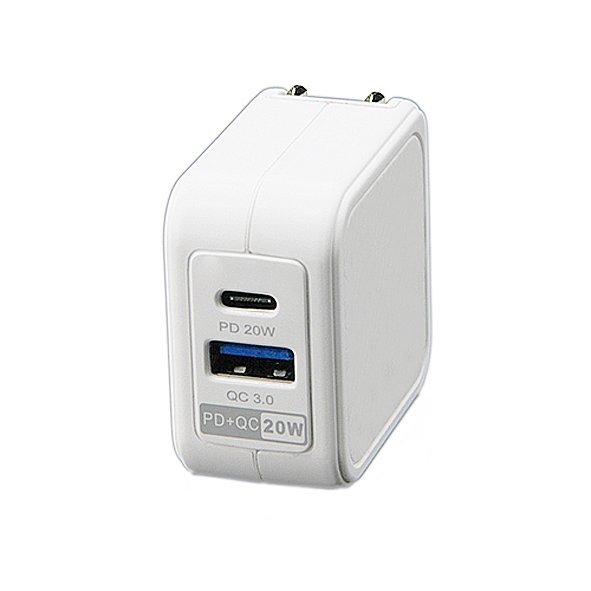 【民權橋電子】BOSS PD+QC智慧型極速充電插座UB-51 USB充電器 手機充電 USB+Type-C 充電座 豆腐頭