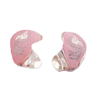 客製化耳塞---粉色蝶面(硬式造型耳塞)